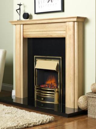 FLAVEL Ultiflame Electric - Rockingham (Electrical Fire) - Silver - 143856