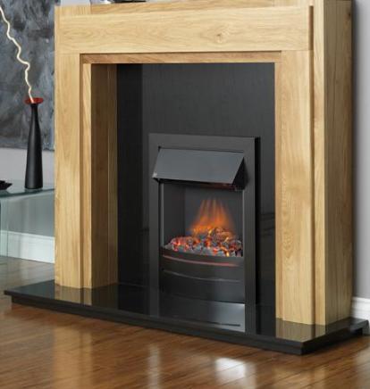 FLAVEL Ultiflame Electric - Contemporary (Electrical Fire) - Black - 143864BK