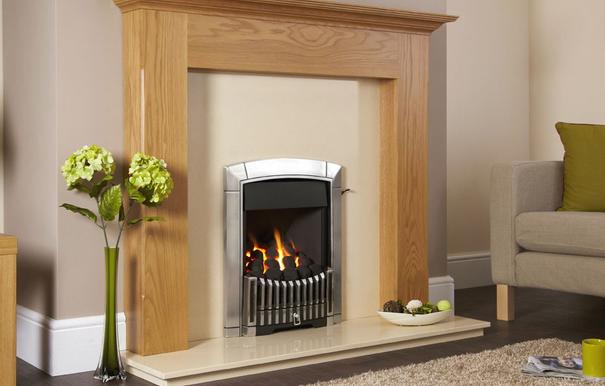 Flavel Caress Plus Contemporary Gas Fire Remote Silver - FKPC3RRN