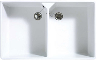 Astracast Sudbury 2.0B Ceramic Kitchen Sink White - G12268 - SOLD-OUT!! 