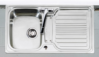 Astracast Montreux 1.0B Sink Ch Waste and Overflow - G12283 - SOLD-OUT!! 