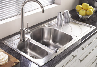 Astracast Echo 1.5B Sink Right Hand Drainer - G12948 - SOLD-OUT!! 