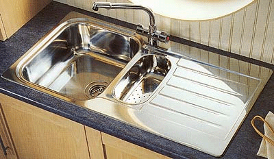 Leisure Sink Seattle 1.5B 1 Tap Hole Right Hand Sink- G66403 - DISCONTINUED 