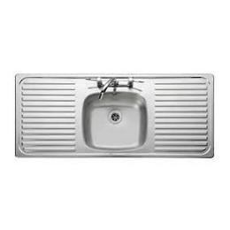 Leisure Sink Linear 1.0B Double Drainer Kitchen Sink -G66976