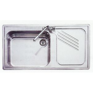 Leisure Sink Proline 1.0B Right Hand Sink Linen - G72971