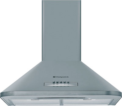 HE63 60cm Chimney Hood in White DISCONTINUED