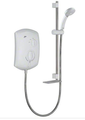 Mira Jump 9.5kW Electric Shower - White/Chrome - SOLD-OUT!! 