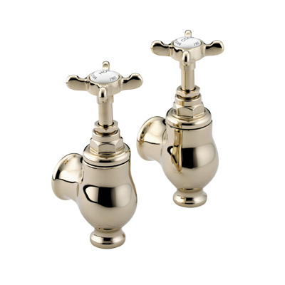 Bristan 1901 Globe Taps Chrome Plated - N GLO C CD - NGLOCCD