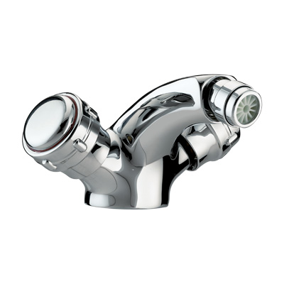 Bristan New Options Bidet Mixer with Ceramic Disk Valves and Pop-Up Waste - ON BID C CD - ONBIDCCD - DISCONTINUED 