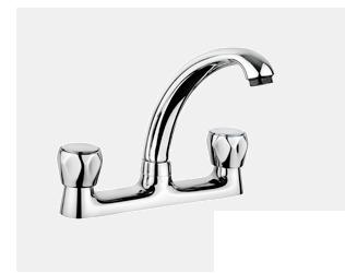 Leisure Sink Deck Mixer Tap Chrome - G66997