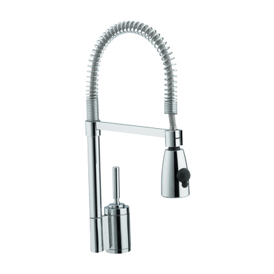 Bristan Target Monobloc Sink Mixer with Pull Out Spray - TG SNK C - TGSNKC