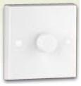 Mains Rotary Dimmer 1 Gang 1 Way 1 x 400W - W5000